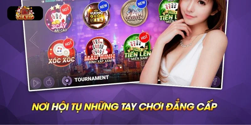 Game bài Rikvip và thông tin khái quát được nhiều cược thủ quan tâm.