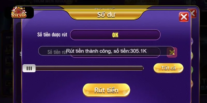 RÚT TIỀN RIKVIP Điều kiện rút tiền Rikvip rất đơn giản, dễ hiểu.