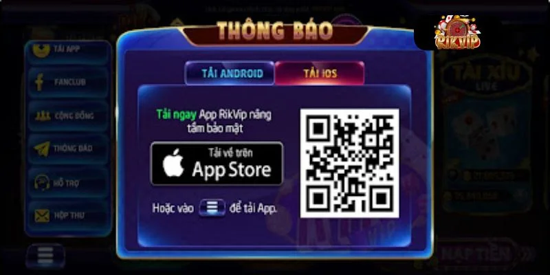 TẢI APP RIKVIP Khi tải Rikvip từ trang chủ bạn có thể yên tâm giải trí tận hưởng mọi trò chơi.
